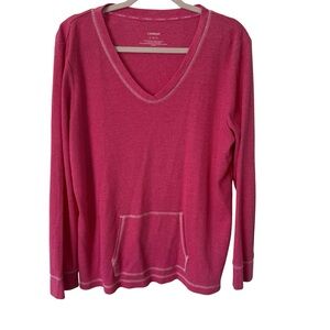 Lizwear Pink Long Sleeve Top XL